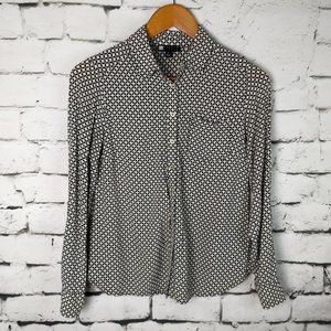 Carole Little Patterned Button Up